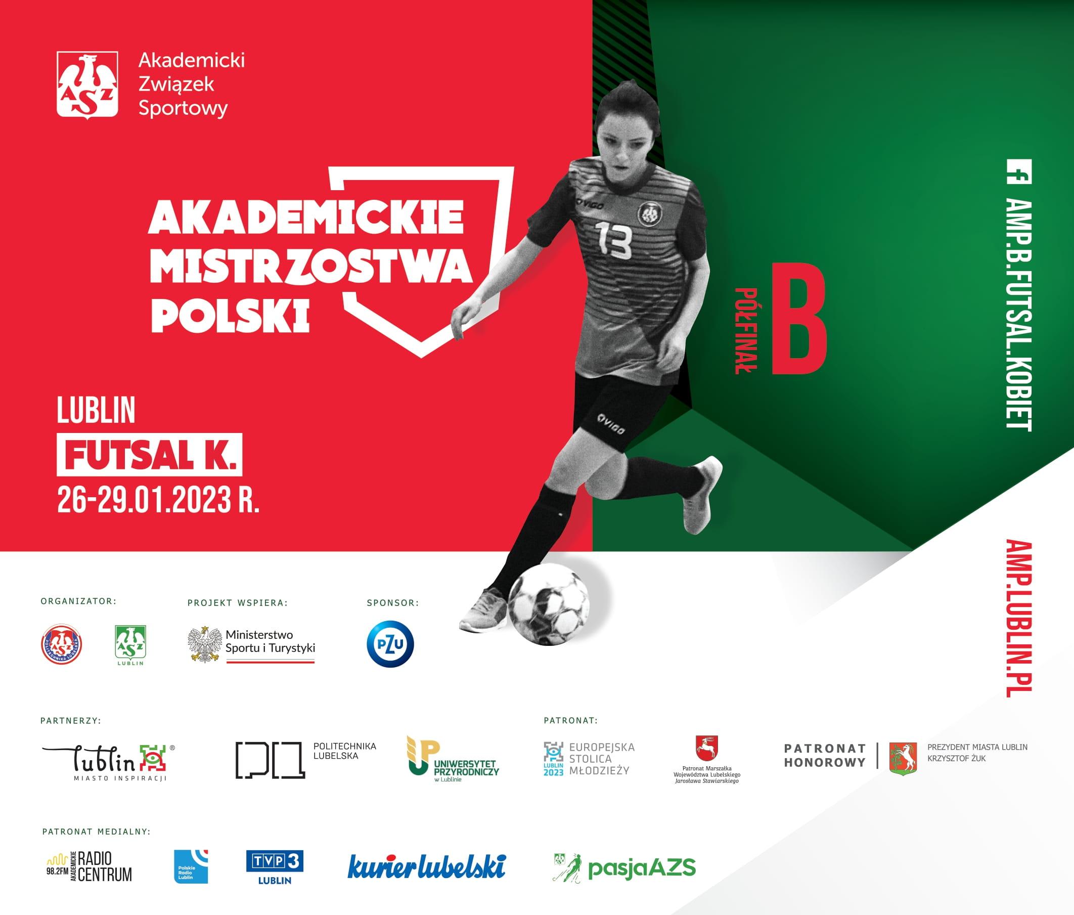 AMP - Półfinał B w Futsalu Kobiet - 2 DZIEŃ